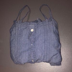 GIRLS DARK BLUE ROMPER